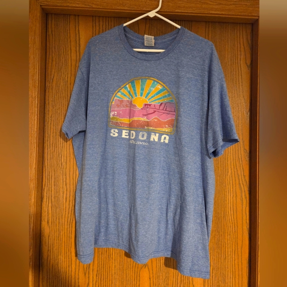 Blue Sedona Graphic T-Shirt